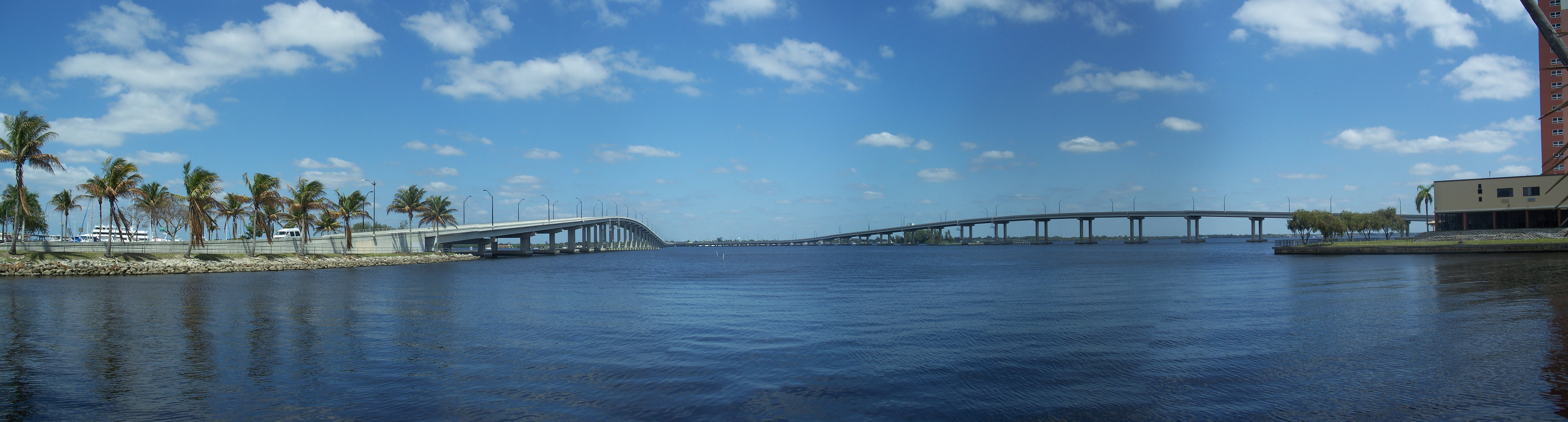 Palm Beach County waterfront panorama